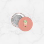 Pin Badges Buttons Whimsical Summer Ice Cream Size 37mm
